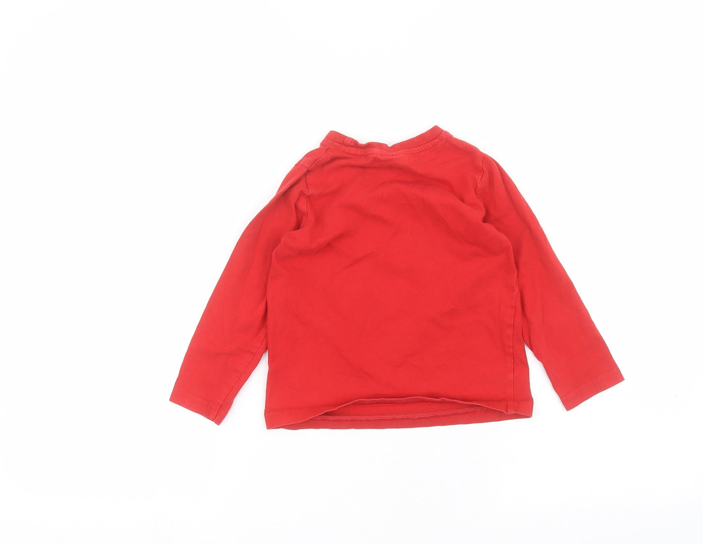 Marvel Girls Red   Basic T-Shirt Size 2-3 Years