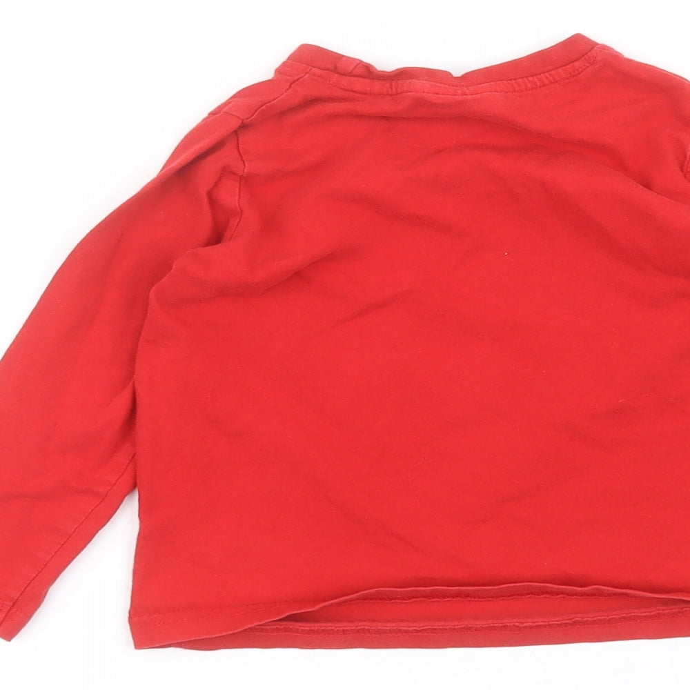 Marvel Girls Red   Basic T-Shirt Size 2-3 Years