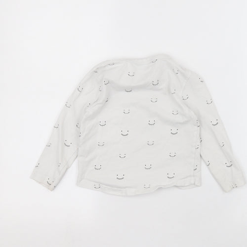 George Boys White   Basic T-Shirt Size 2-3 Years