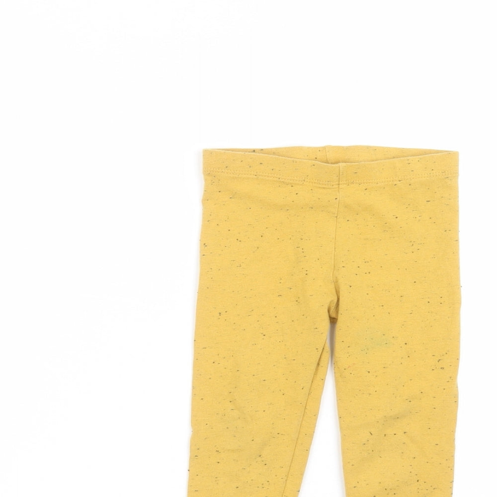 F&F Boys Yellow   Sweatpants Trousers Size 3-4 Years