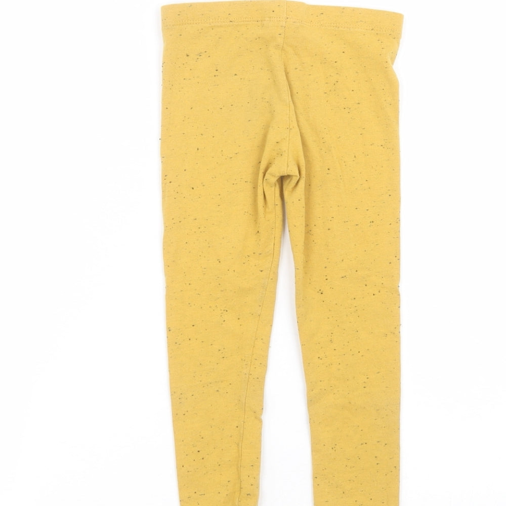 F&F Boys Yellow   Sweatpants Trousers Size 3-4 Years