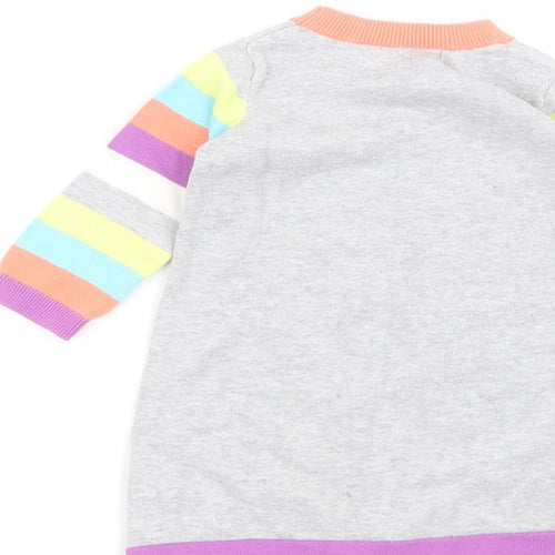 George Baby Grey   A-Line  Size 9-12 Months