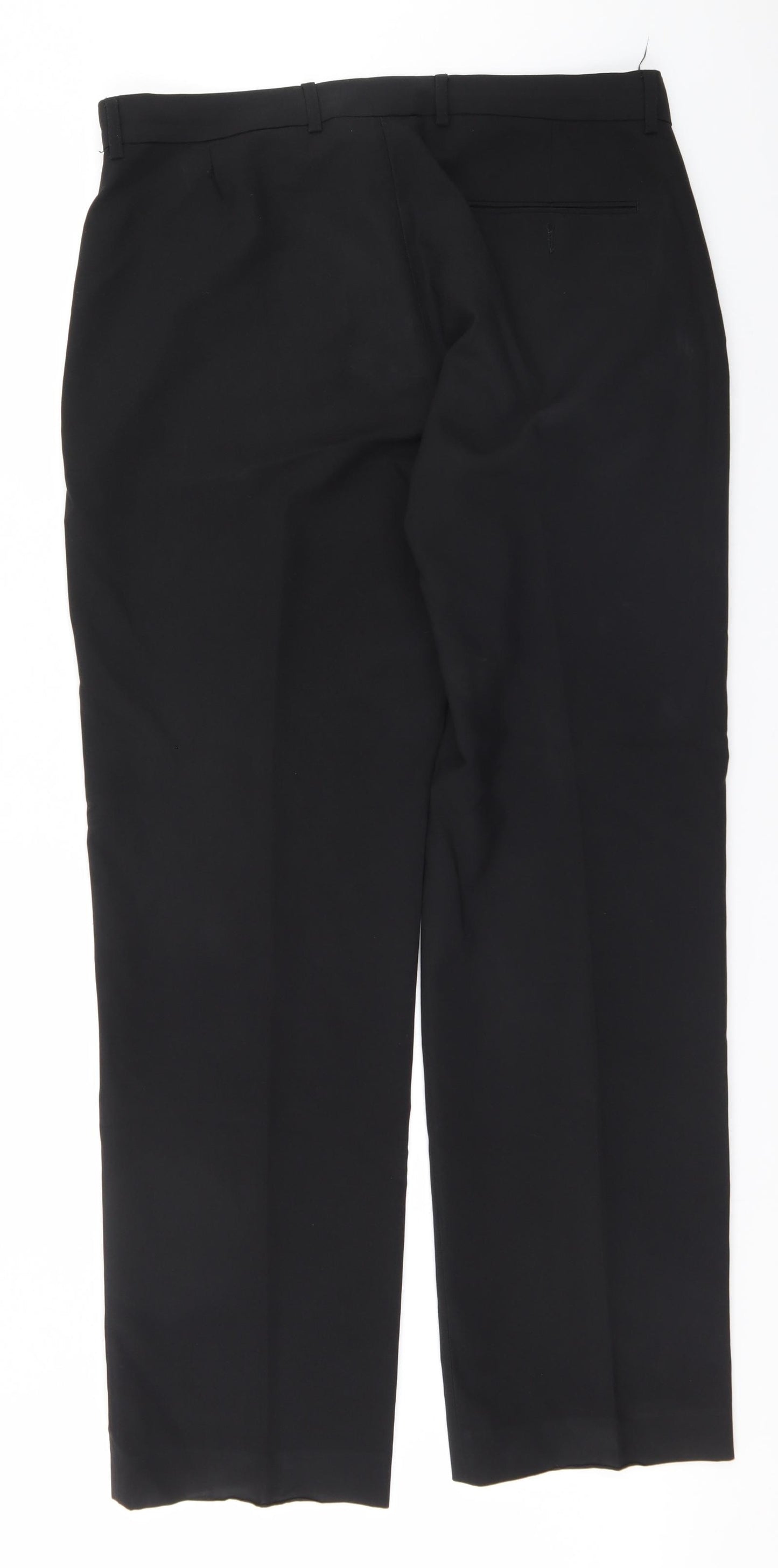 George Mens Black   Trousers  Size 36 in L34 in