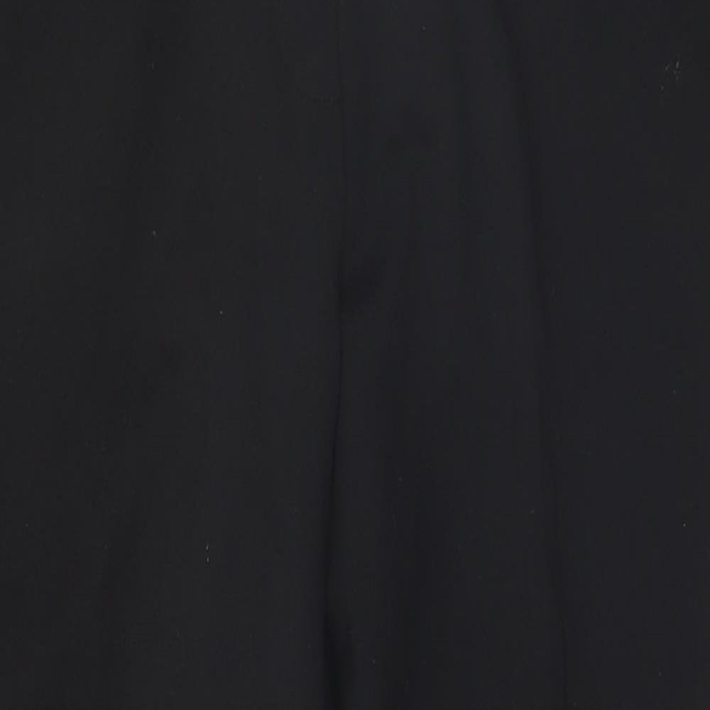 Preworn Womens Black   Trousers  Size 12 L24 in