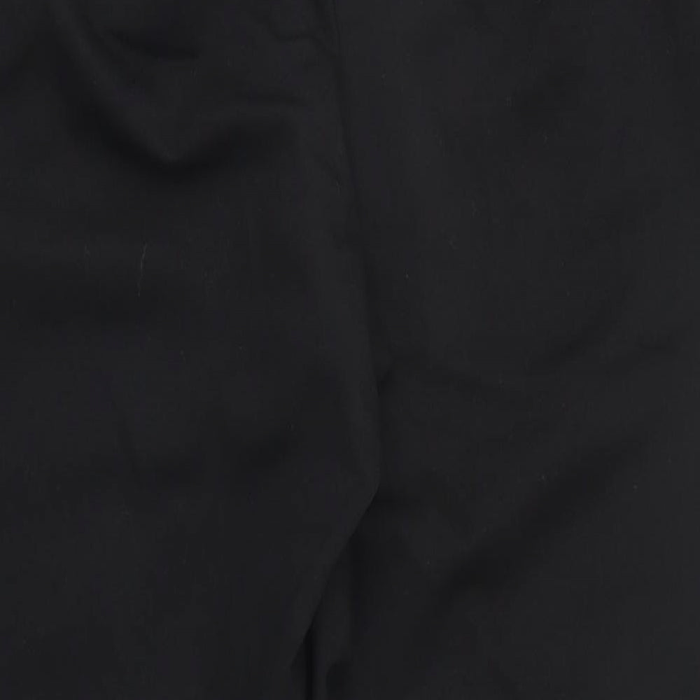 Preworn Womens Black   Trousers  Size 12 L24 in