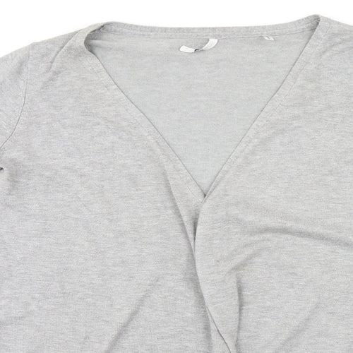 Label be Womens Grey   Cardigan Jumper Size 12