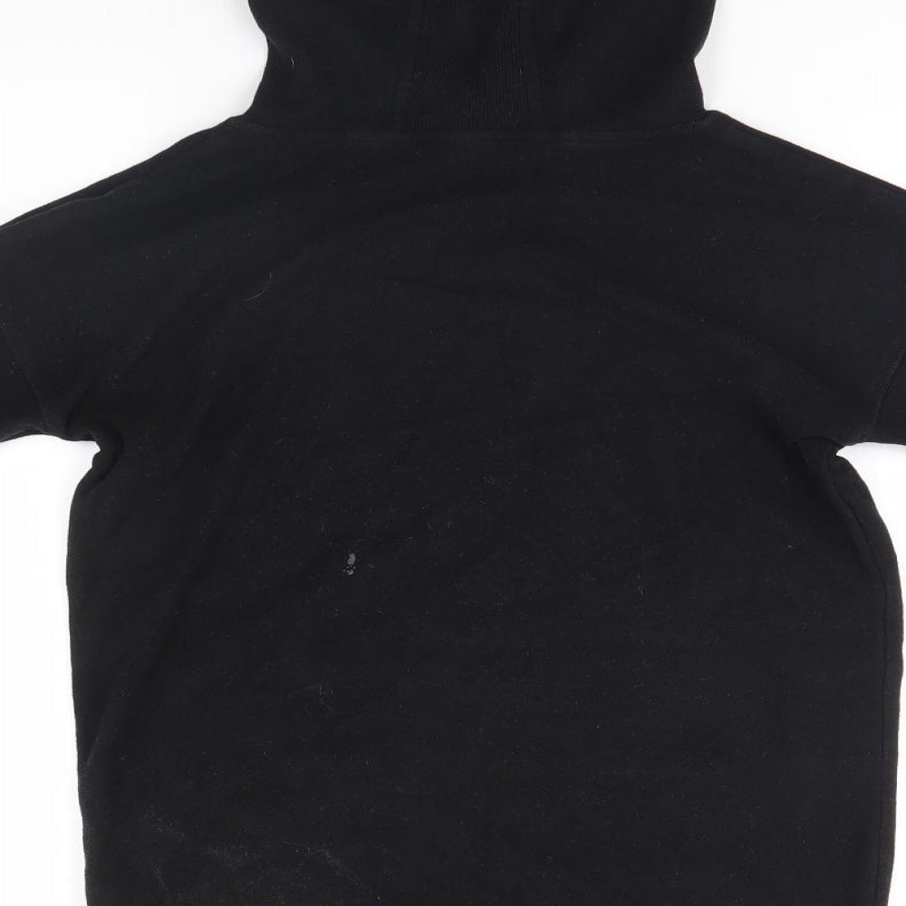 NEXT Girls Black   Pullover Hoodie Size 10 Years