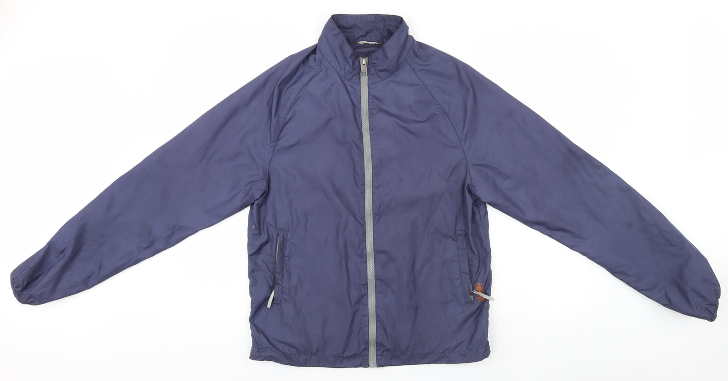 Ben Sherman Mens Blue   Rain Coat Coat Size S