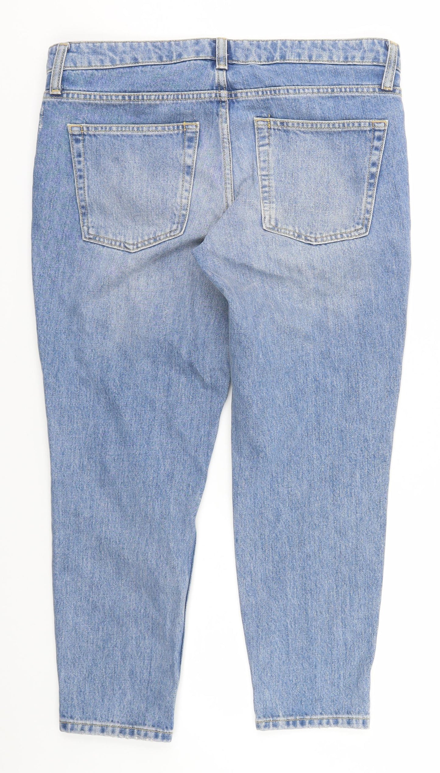 Topshop Womens Blue   Mom Jeans Size 28 L26 in