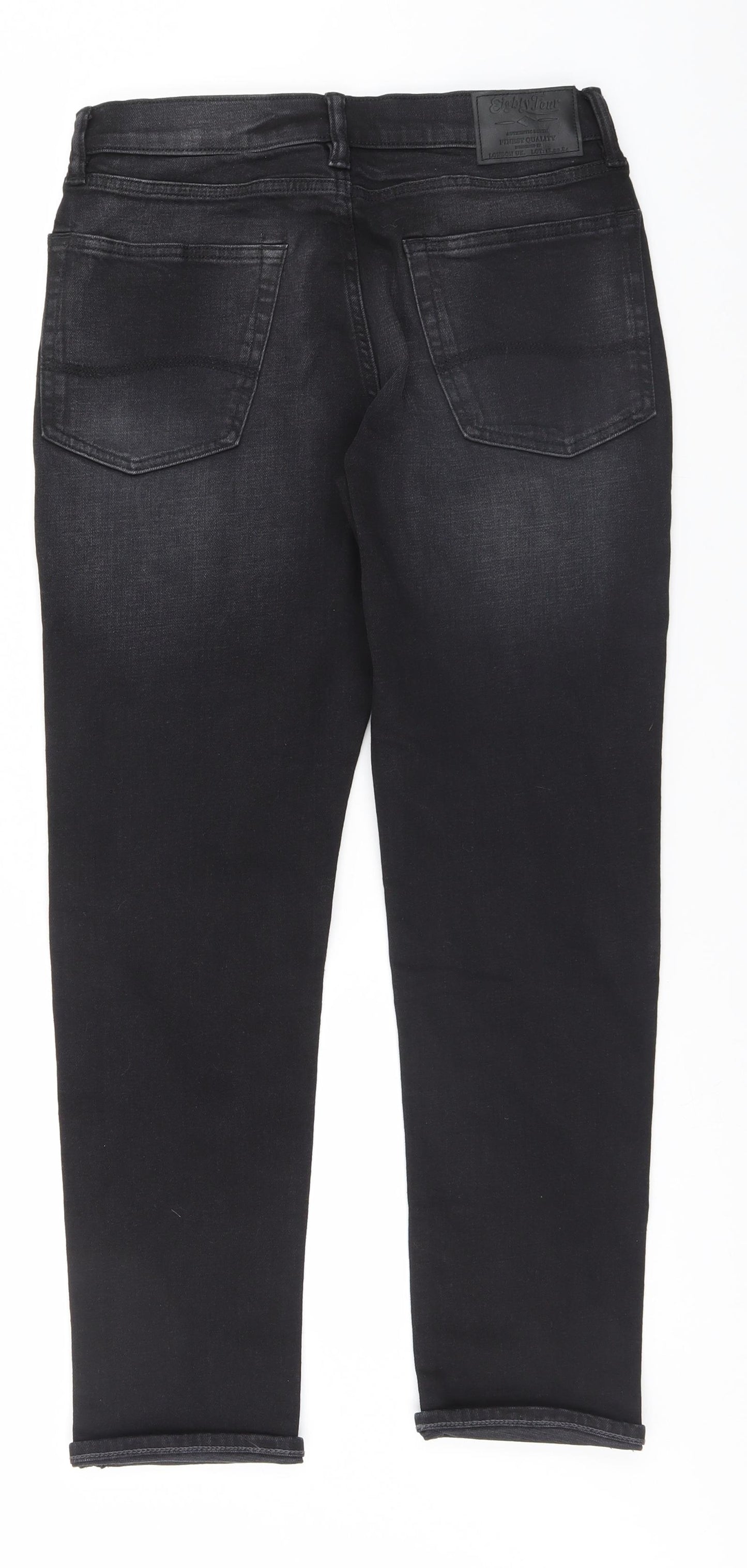 Marks and Spencer Mens Black   Straight Jeans Size 30 in L28 in