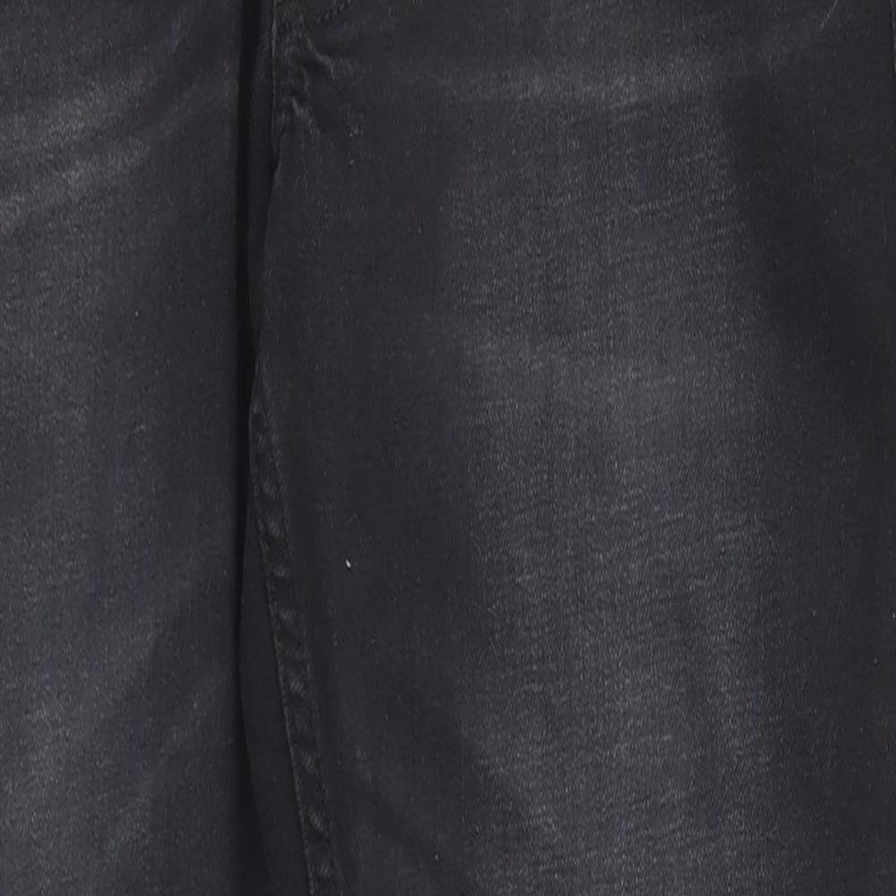 Marks and Spencer Mens Black   Straight Jeans Size 30 in L28 in
