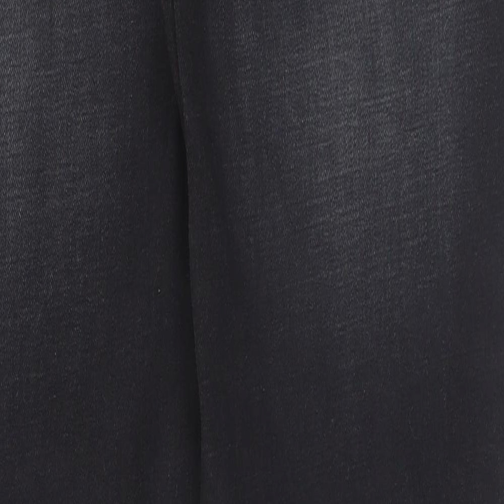 Marks and Spencer Mens Black   Straight Jeans Size 30 in L28 in