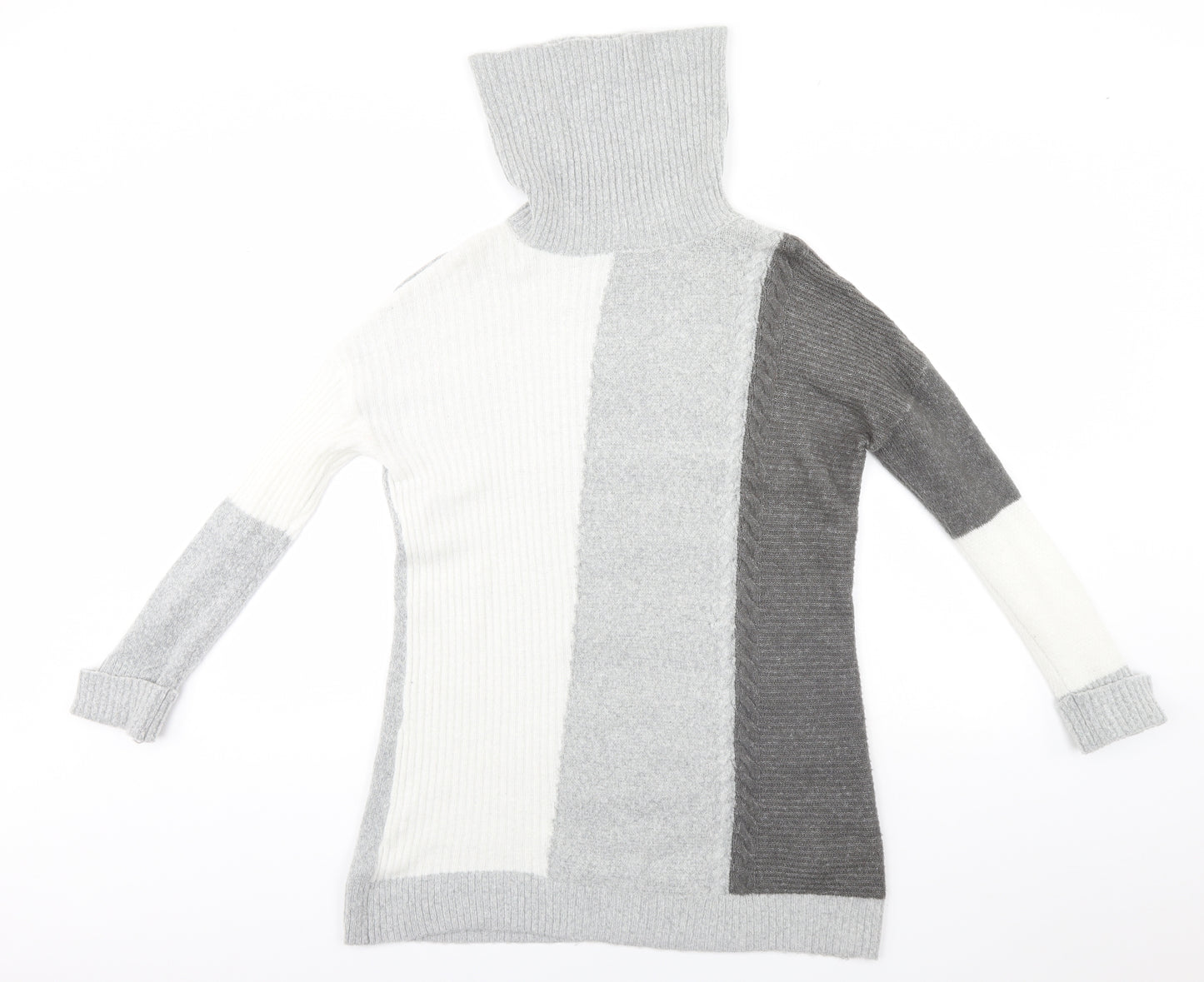 Peacocks Womens Grey   Pullover Jumper Size S