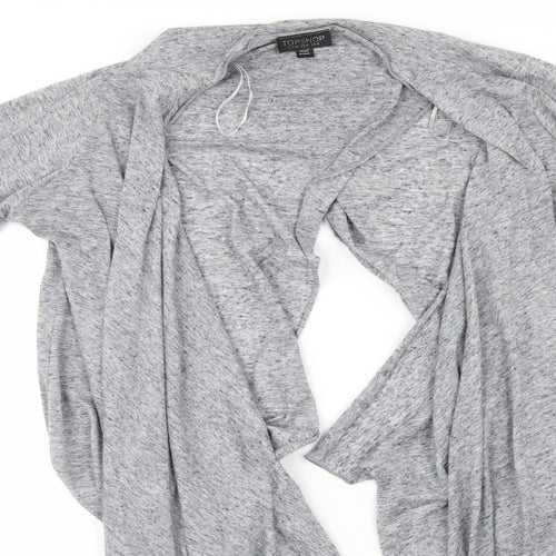 Topshop Womens Grey   Cardigan Jumper Size 12