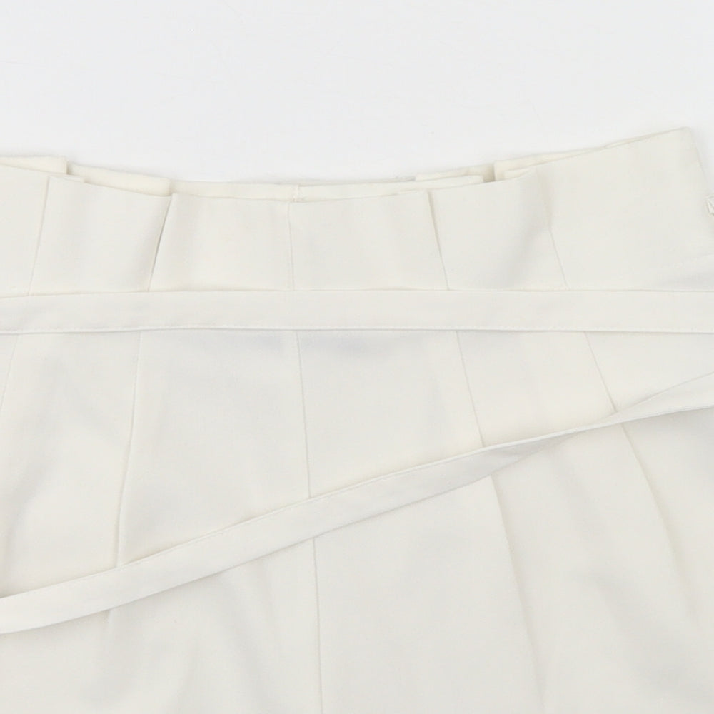 Missguided Womens White   Sailor Shorts Size 8
