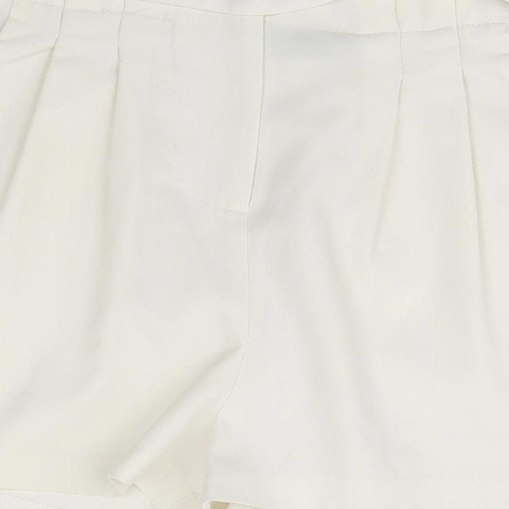 Missguided Womens White   Sailor Shorts Size 8