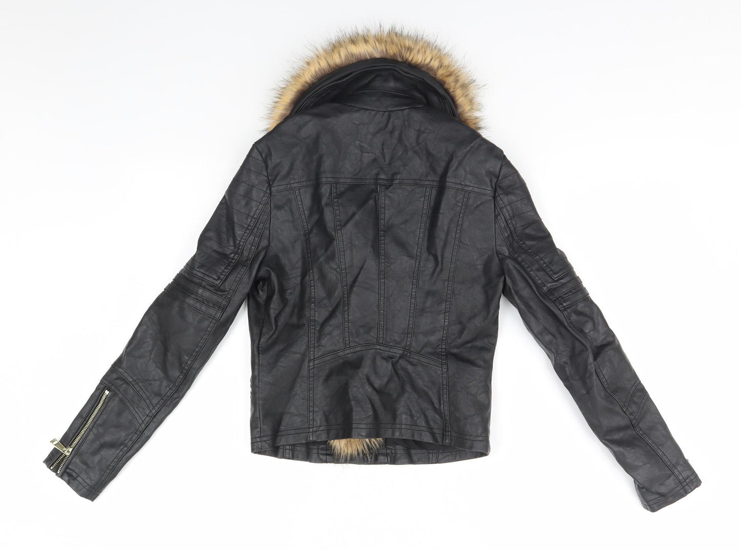 River Island Womens Black   Bomber Jacket Jacket Size 8