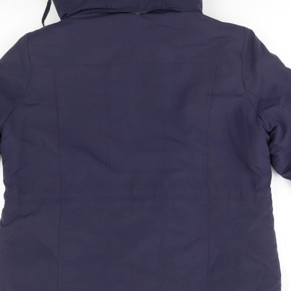 BHS Womens Blue   Overcoat Coat Size 12