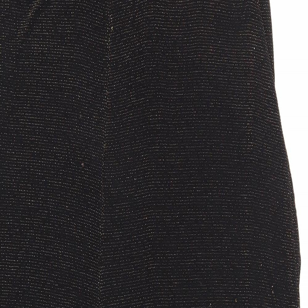 Peacocks Womens Black   Jumpsuit One-Piece Size 20 L26 in