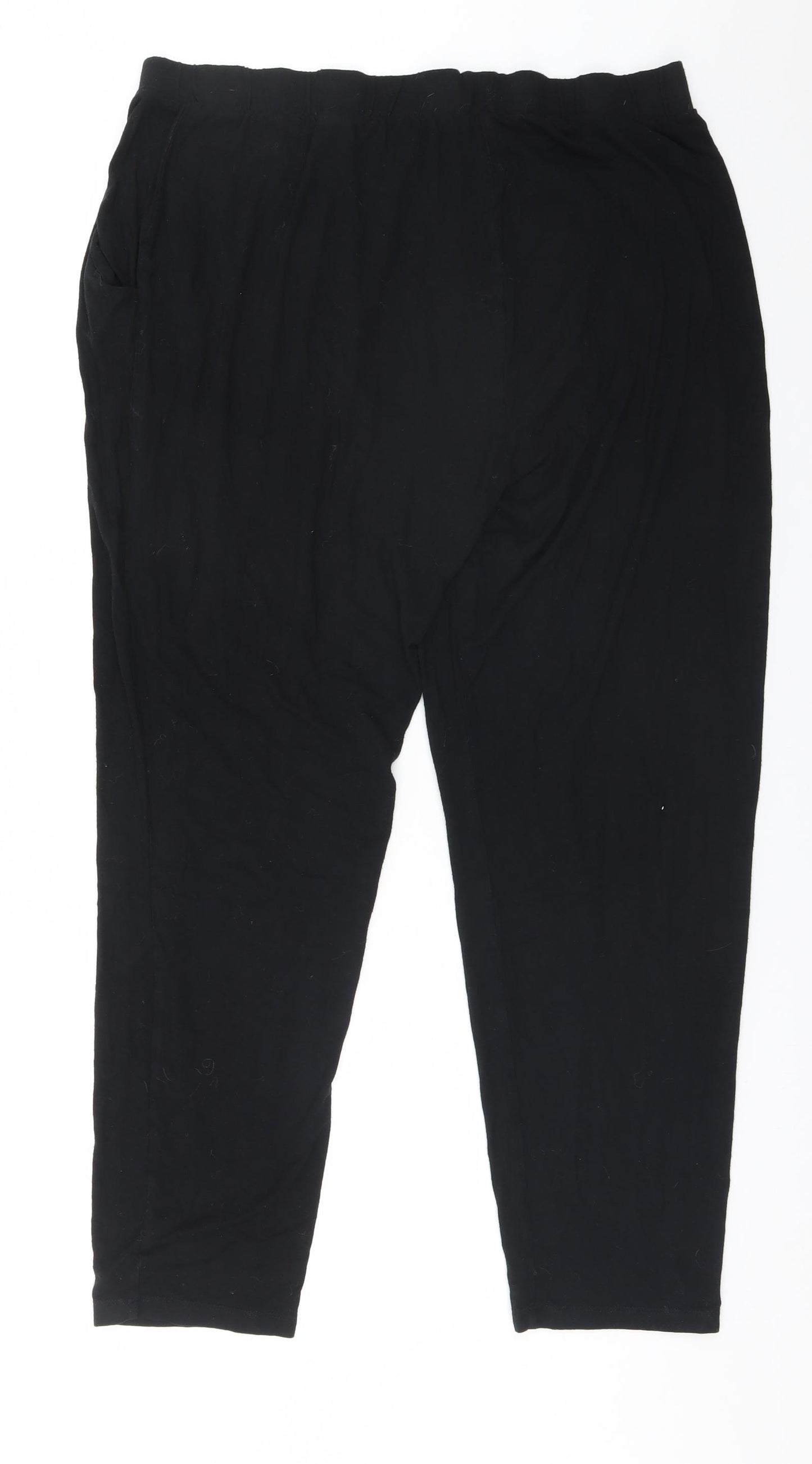 Marks and Spencer Womens Black   Bloomer Trousers Size 16 L26 in