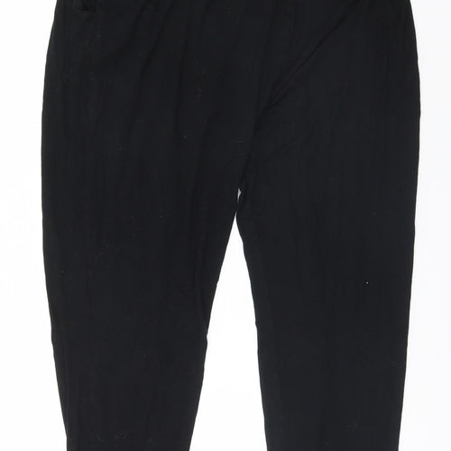 Marks and Spencer Womens Black   Bloomer Trousers Size 16 L26 in