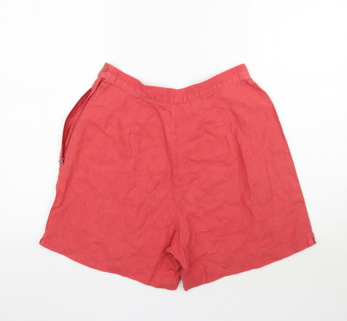 Marks and Spencer Womens Red   Chino Shorts Size 12