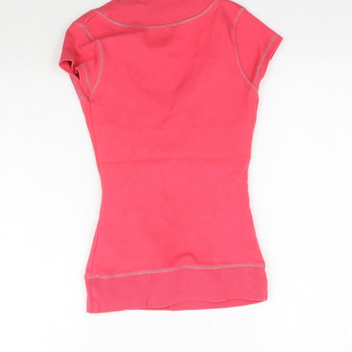 Jane Norman Womens Pink   Basic T-Shirt Size 12