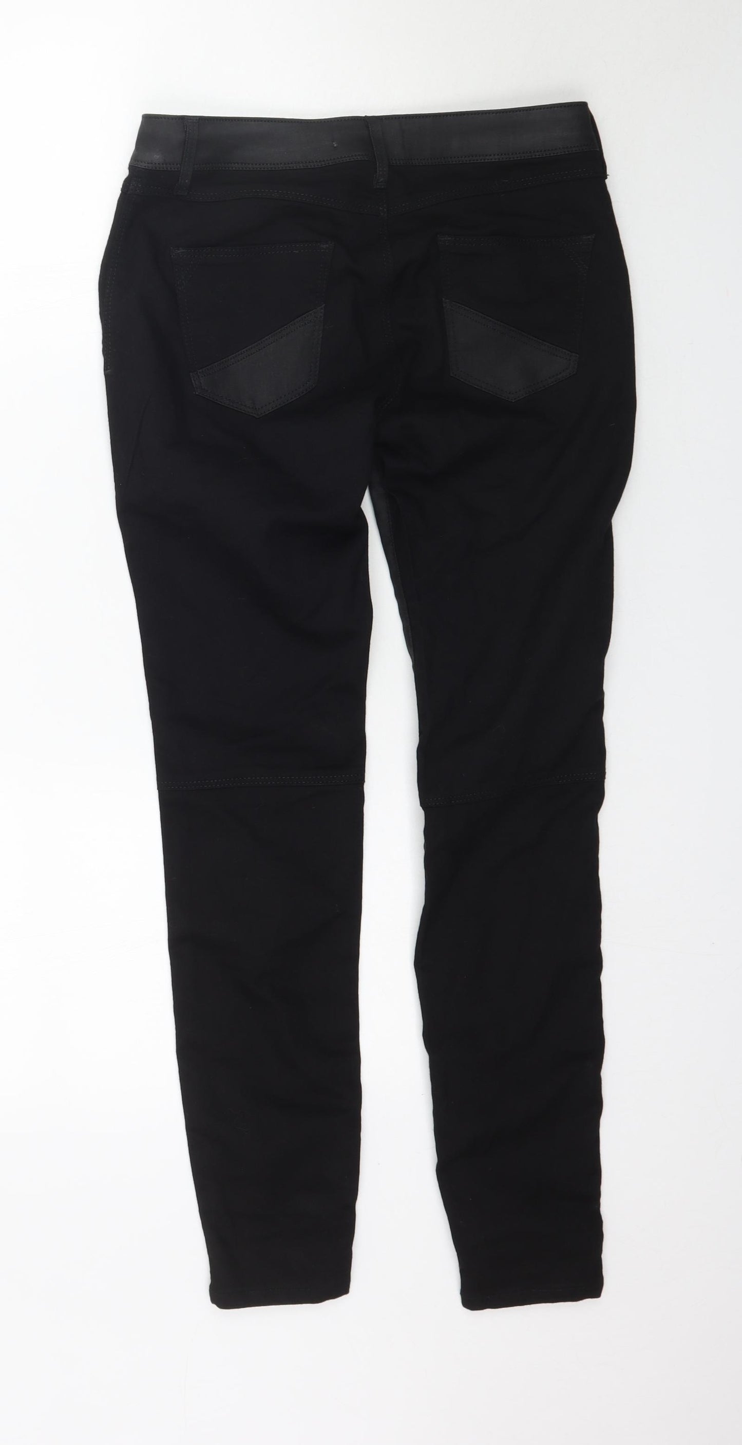 Limited Womens Black  Denim Skinny Jeans Size 10 L30 in