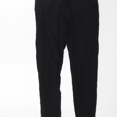Topshop Womens Black  Denim Skinny Jeans Size 28 in L27 in