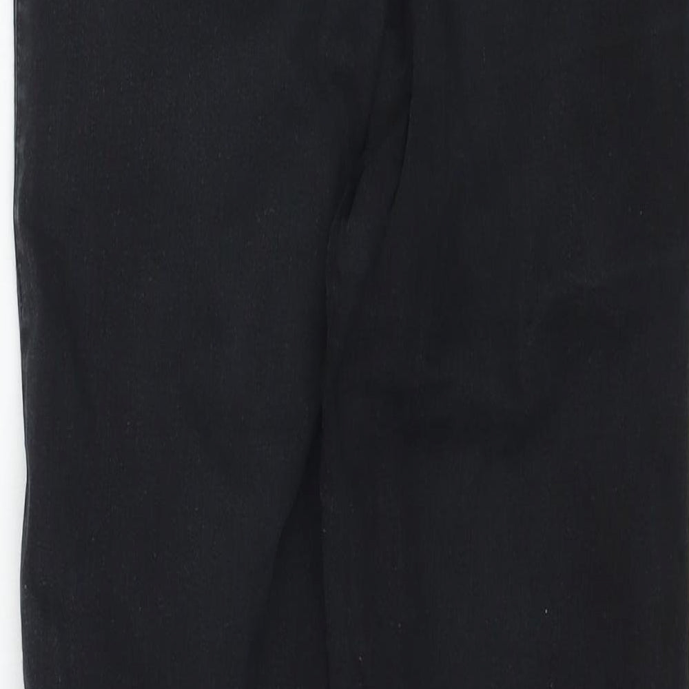 Topshop Womens Black  Denim Skinny Jeans Size 28 in L27 in