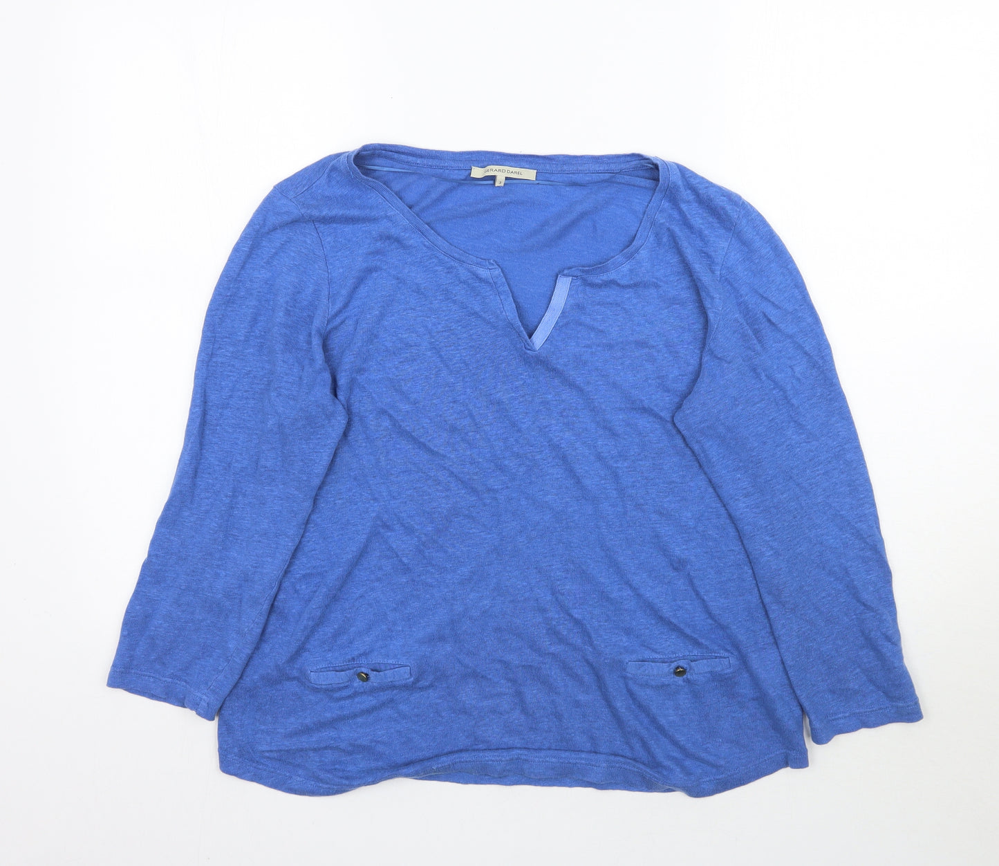 Gerard Darel Womens Blue   Basic T-Shirt Size L