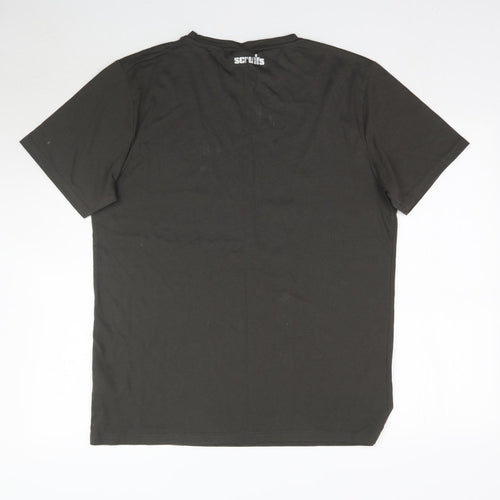 Scruits Mens Green    T-Shirt Size XL