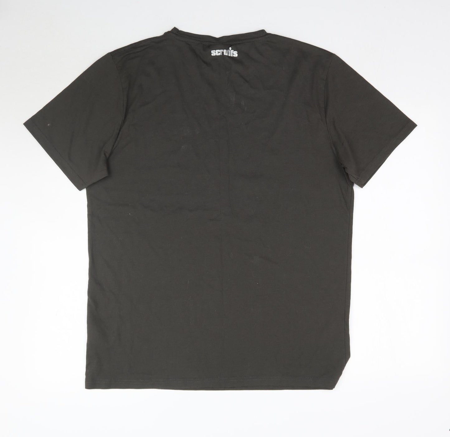 Scruits Mens Green    T-Shirt Size XL