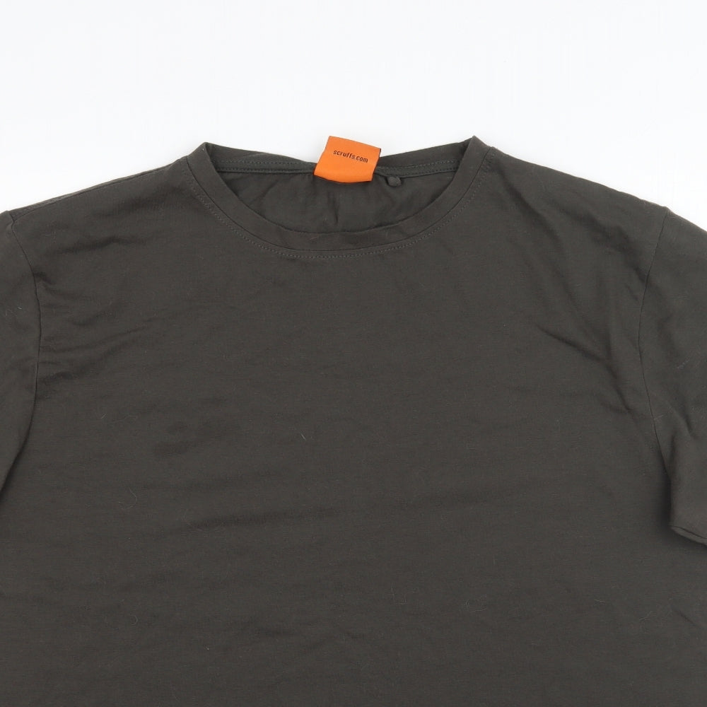 Scruits Mens Green    T-Shirt Size XL