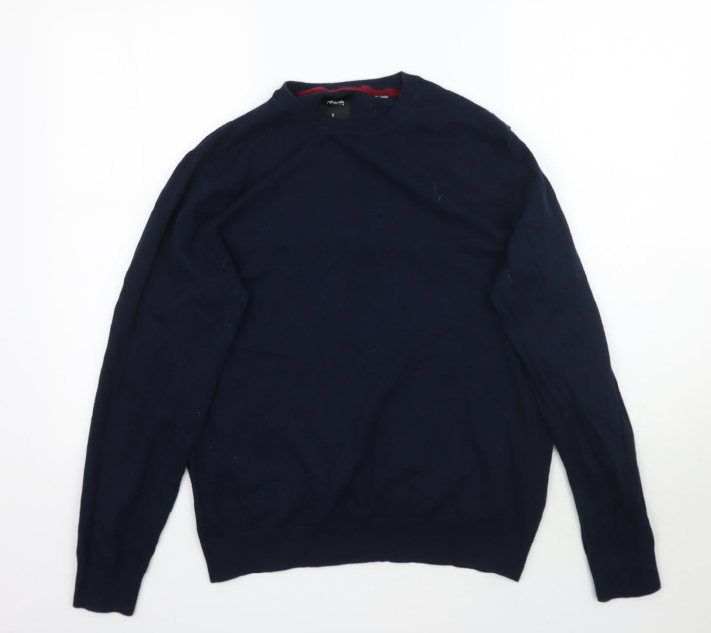 Burton Mens Blue  Knit Pullover Jumper Size L
