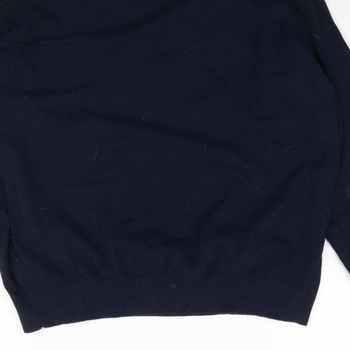Burton Mens Blue  Knit Pullover Jumper Size L