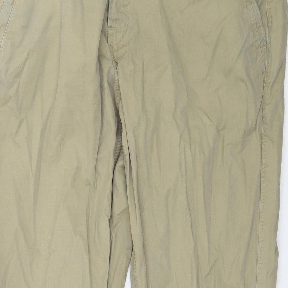 NEXT Mens Beige   Chino Trousers Size 36 L32 in