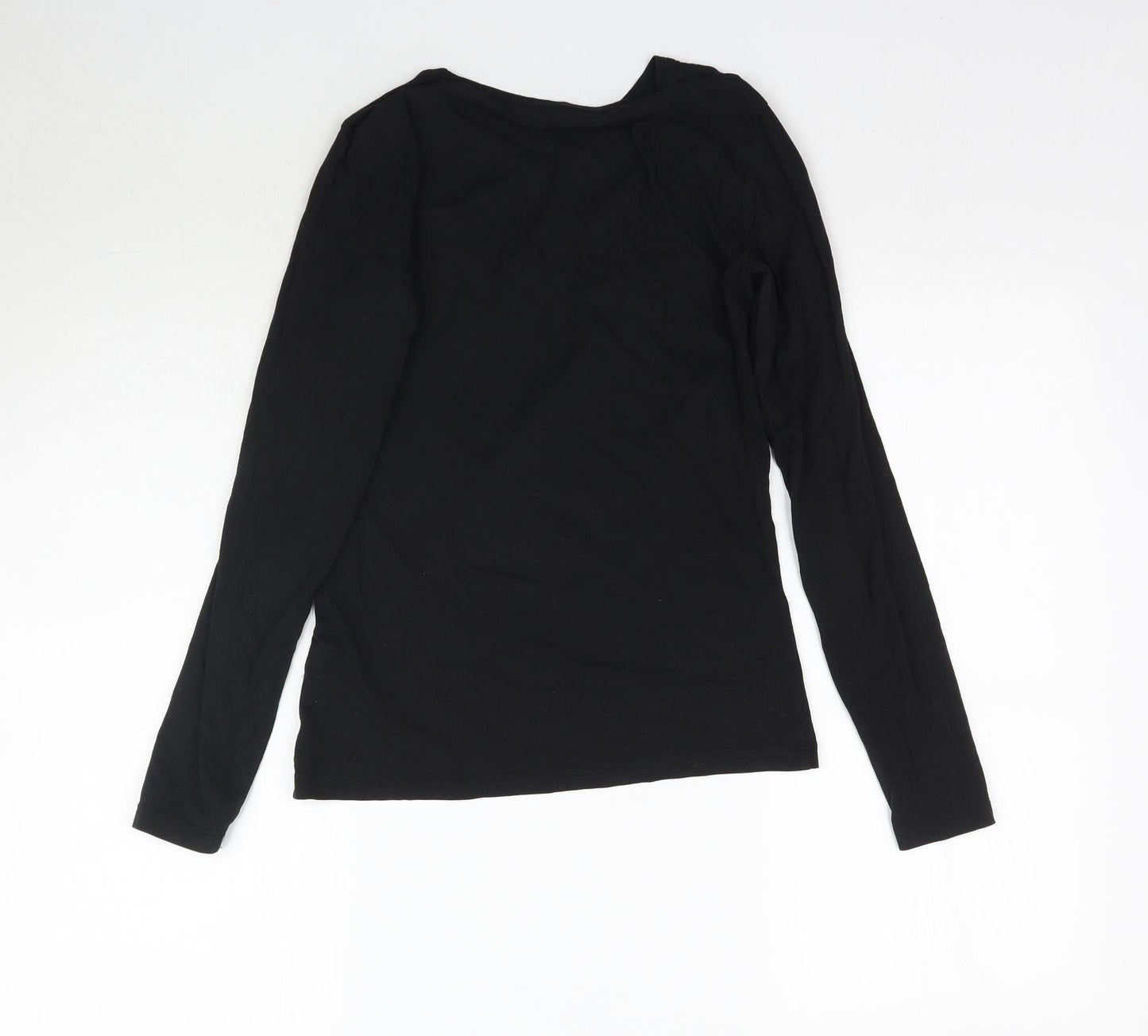 TU Womens Black   Basic T-Shirt Size 10