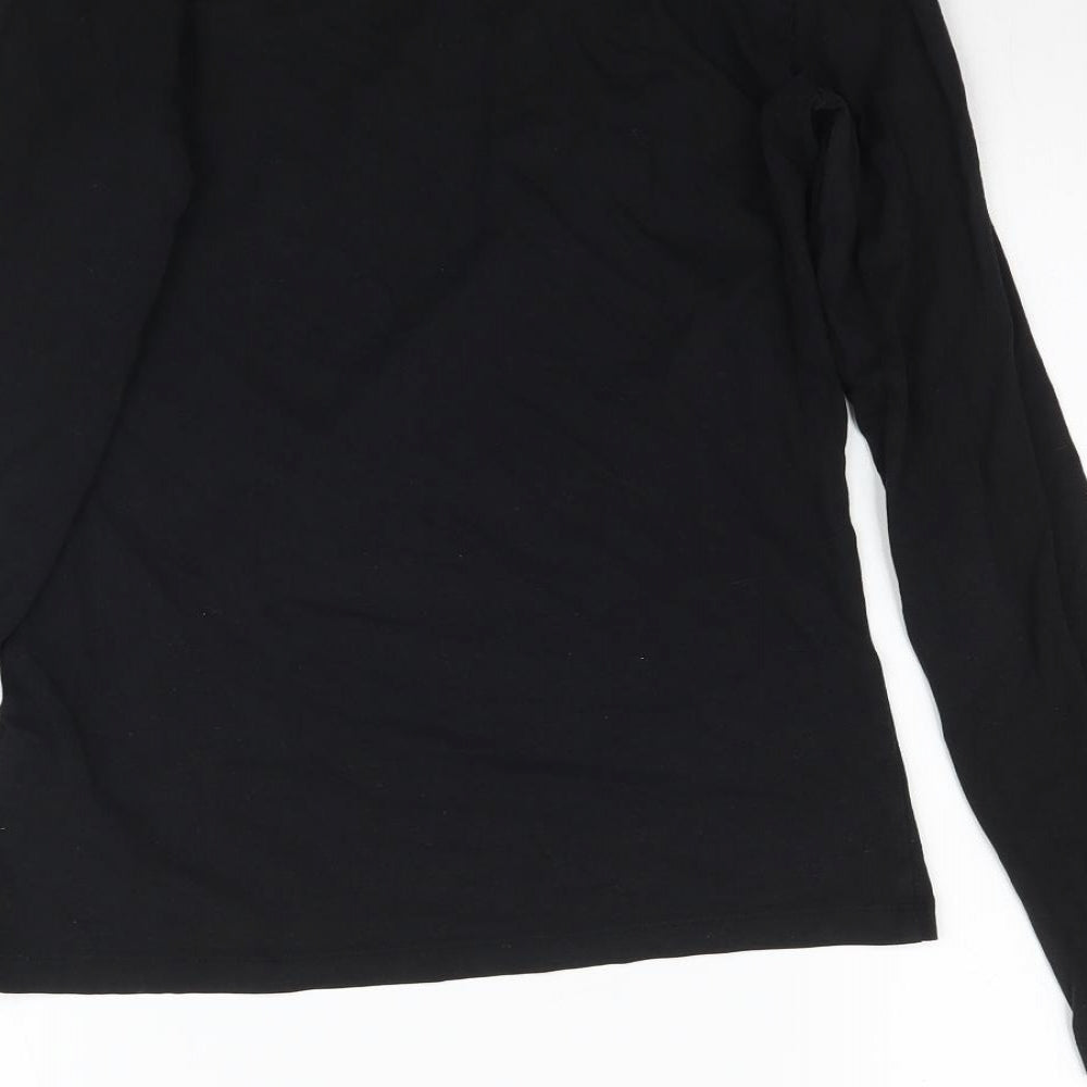 TU Womens Black   Basic T-Shirt Size 10