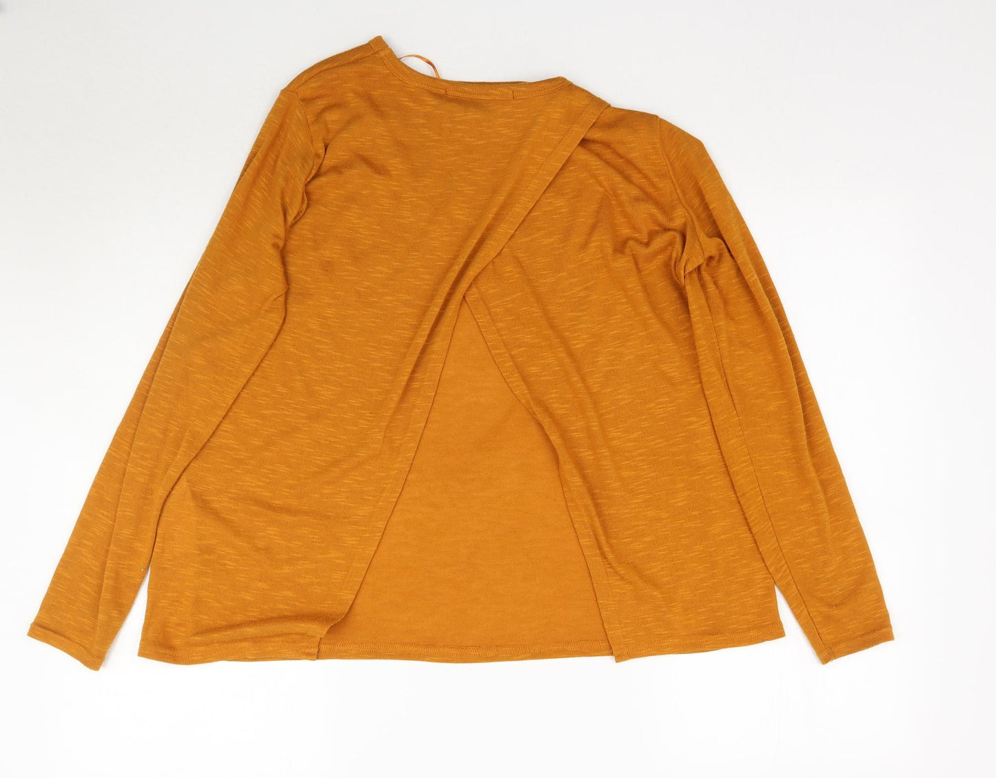 VERO MODA Womens Yellow   Basic T-Shirt Size M  - Mustard Yellow