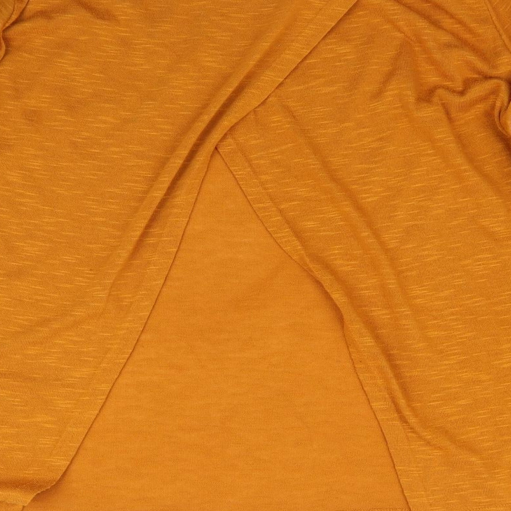 VERO MODA Womens Yellow   Basic T-Shirt Size M  - Mustard Yellow