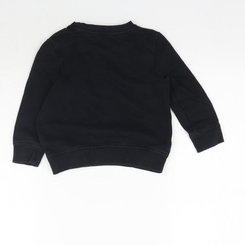 George Boys Black   Pullover Sweatshirt Size 2-3 Years  - Super duper dude