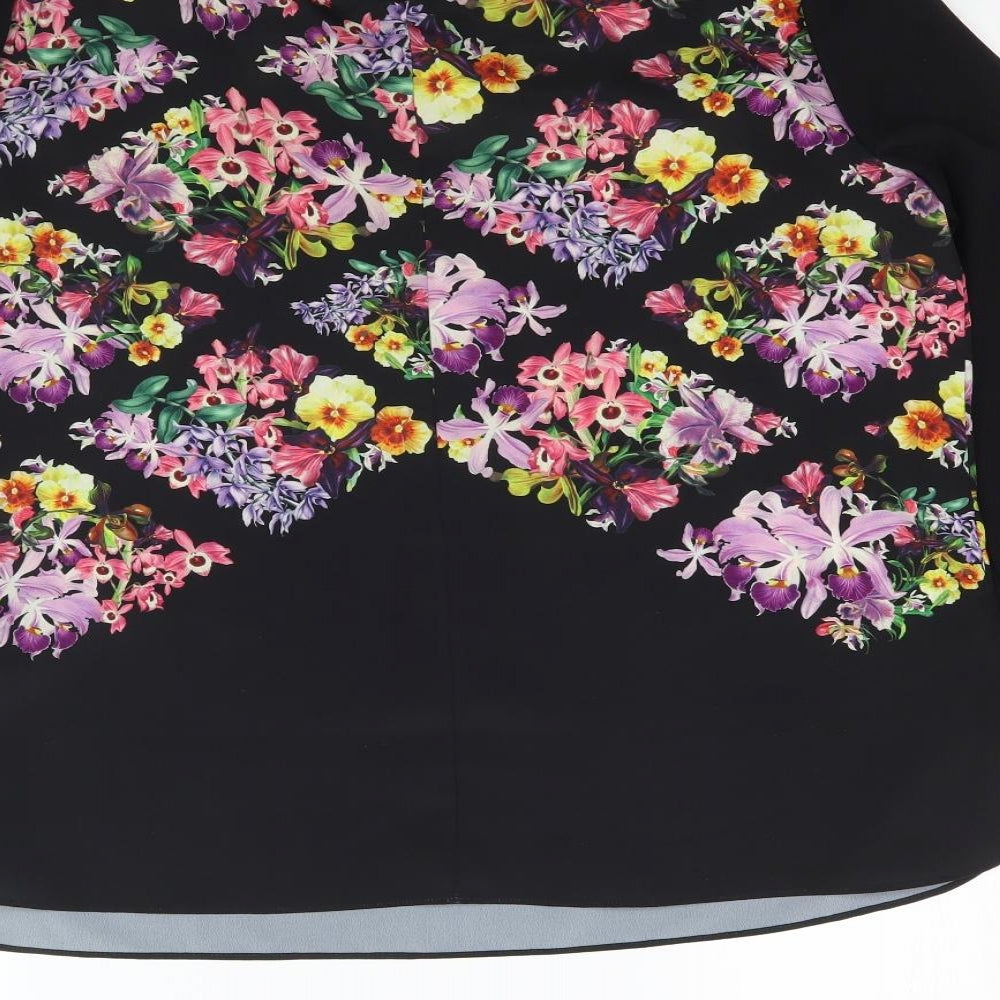 Ted Baker Womens Multicoloured Floral  Basic Blouse Size L