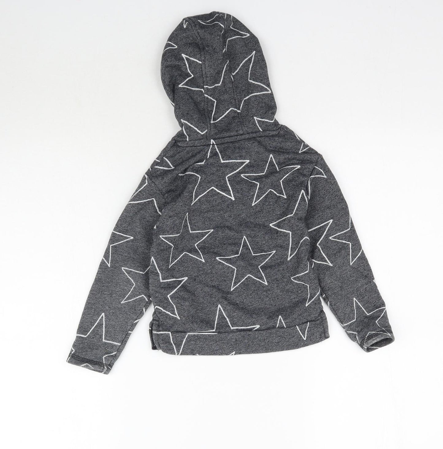 Marks and Spencer Boys Green   Pullover Hoodie Size 2-3 Years  - Star pattern