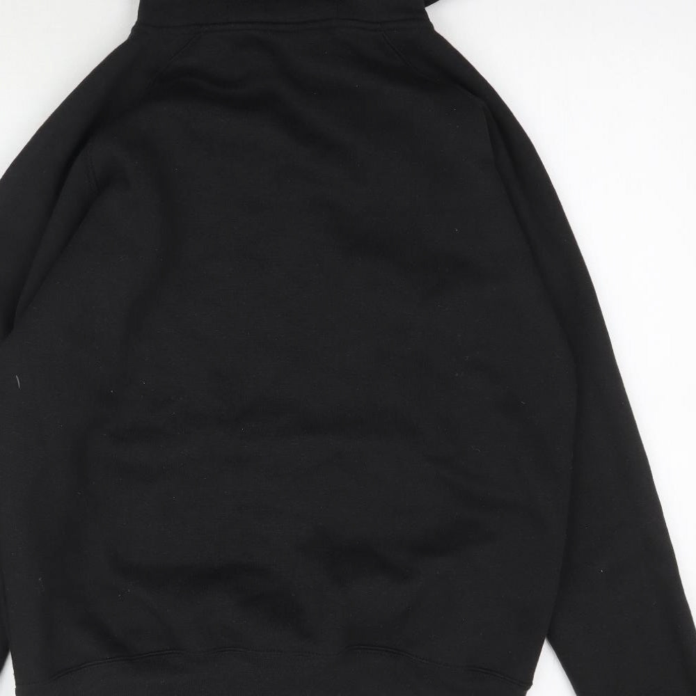 BRANDED Mens Black   Pullover Hoodie Size S