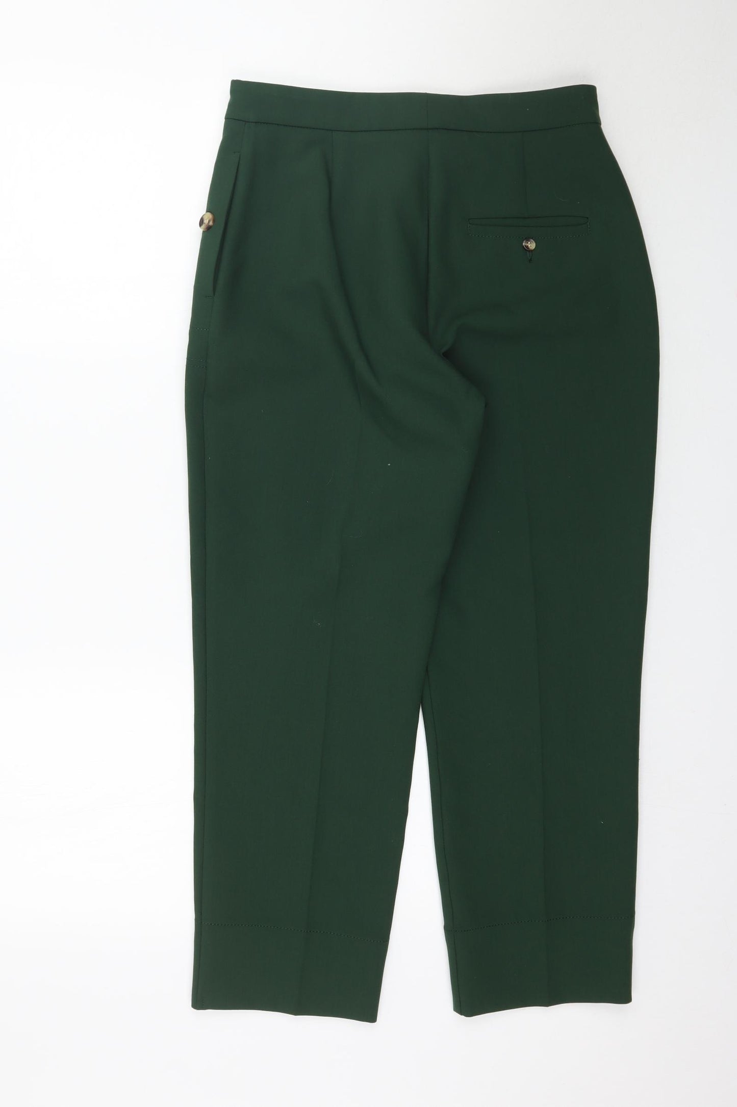 Marks and Spencer Womens Green   Trousers  Size 10 L26 in