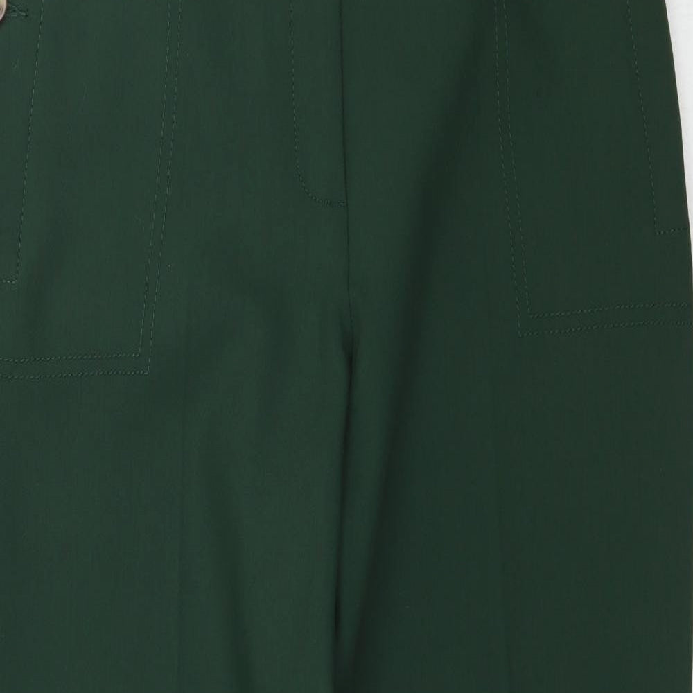 Marks and Spencer Womens Green   Trousers  Size 10 L26 in