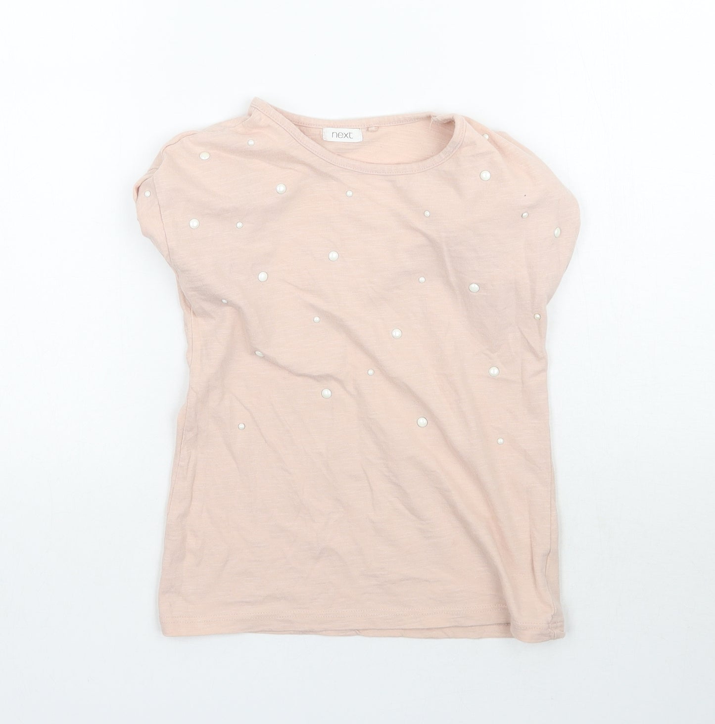 NEXT Girls Pink   Basic T-Shirt Size 5 Years
