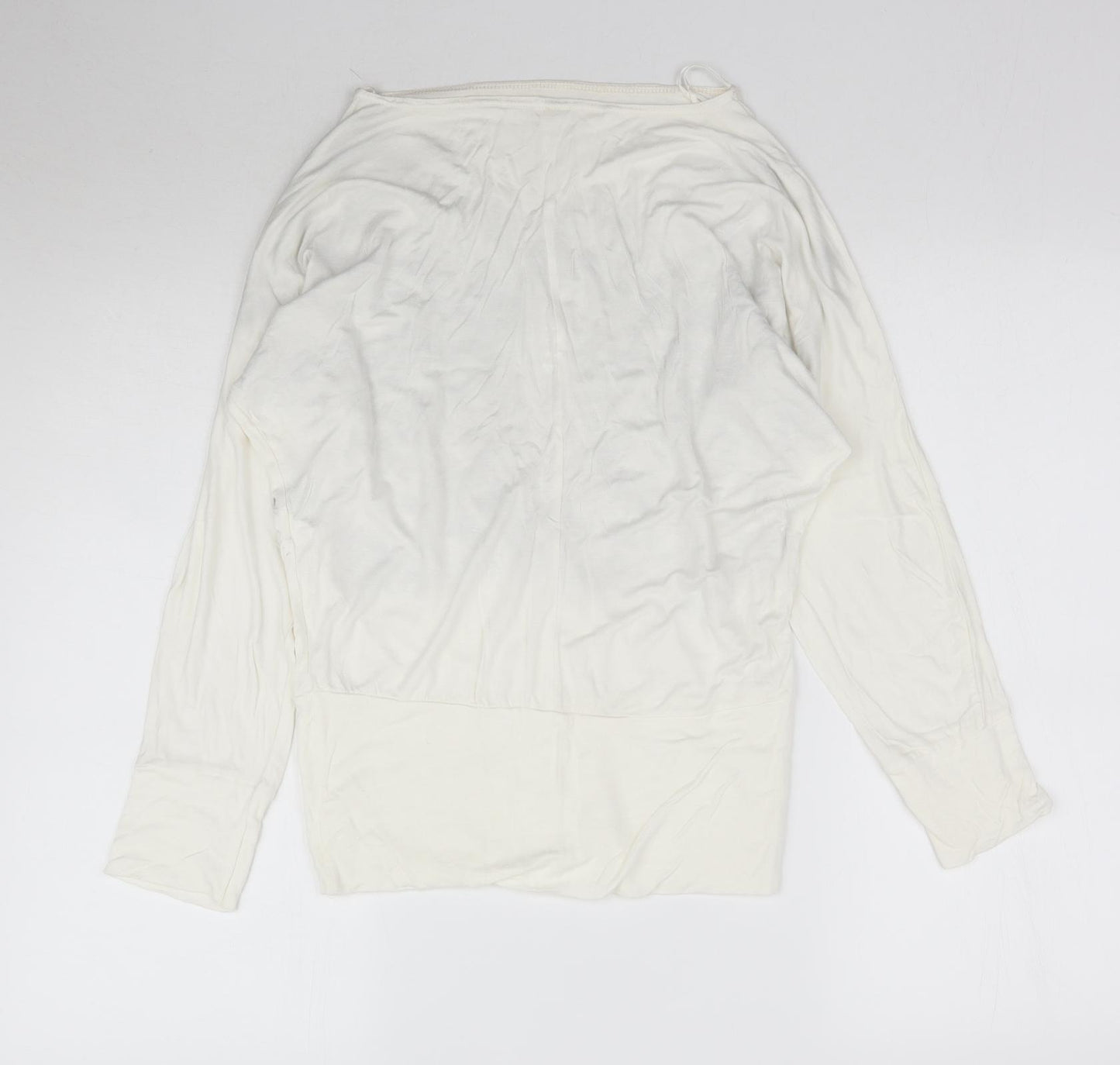 Preworn Womens Ivory   Basic T-Shirt Size L