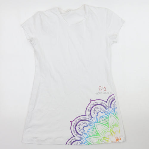 Preworn Womens White   Basic T-Shirt Size M